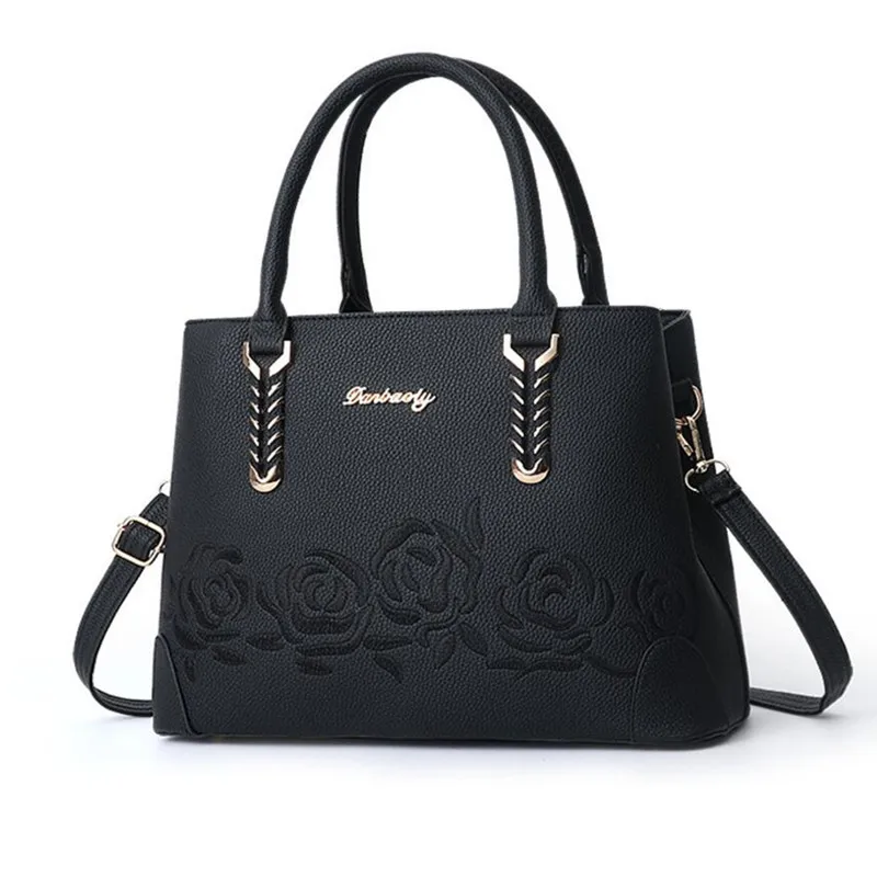 MHCADD النساء حقائب الأزياء بو حقائب يد جلدية مصمم الفاخرة عالية الجودة حقيبة كتف المرأة أعلى-حقائب بيد السيدات حقيبة