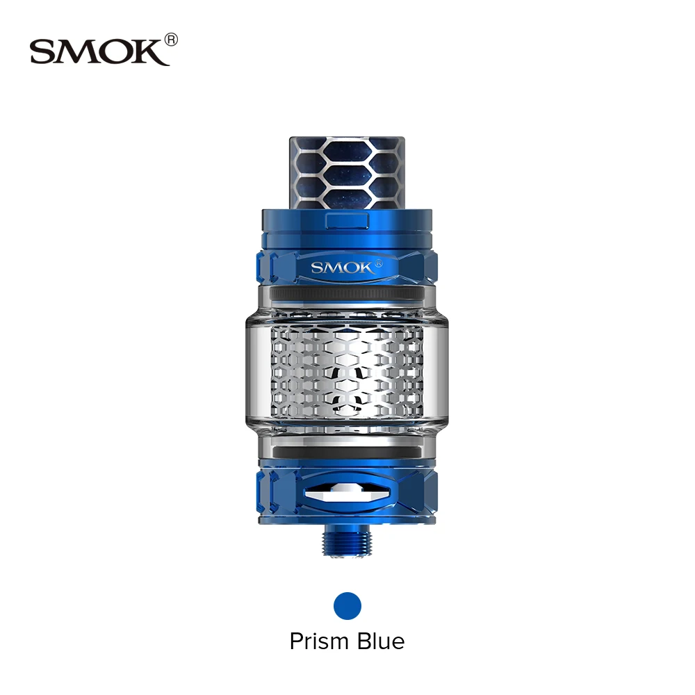 Smok TFV12 Prince Cobra Tank 2 мл/7 мл с V12 Mesh/полосатая катушка Смола капельного наконечника и