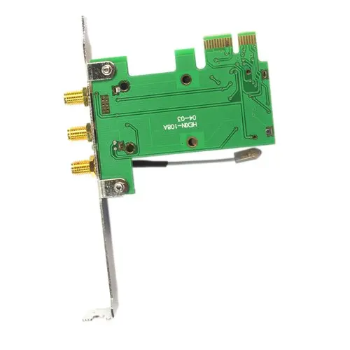 Caa-горячий Новый мини PCI-E для PCI-E Express X1 беспроводной карта для Wi-Fi адаптера с 3 антеннами