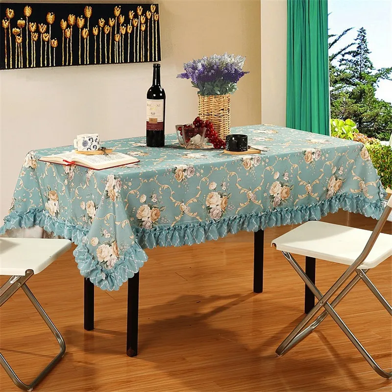 1PCS Printing Coffee Table Cloth Fabric Rectangle Waterproof Modern Minimalist Custom Garden Tablecloth Free Shipping | Дом и сад