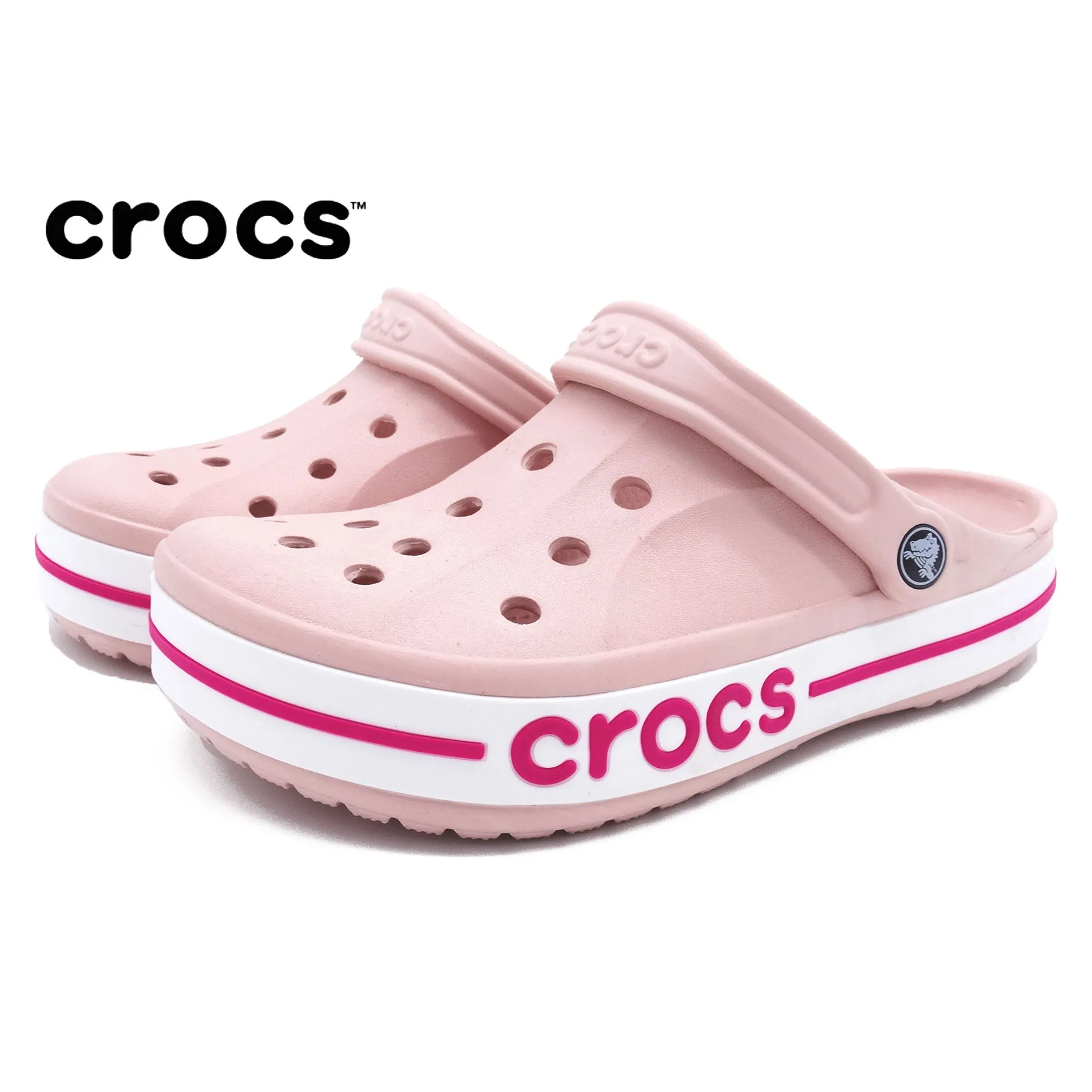 CROCS Bayaband Clog for Children Beach Sandals girl Crocs-shoes Quick-dry Water Shoes Slipper