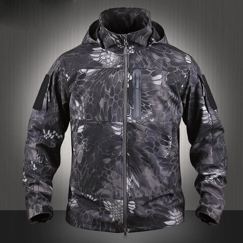 

2017 New Winter Lighweight Field Coat Softshell Typhon Tactical jackets with Hoody Highlander Army Jacket softshell