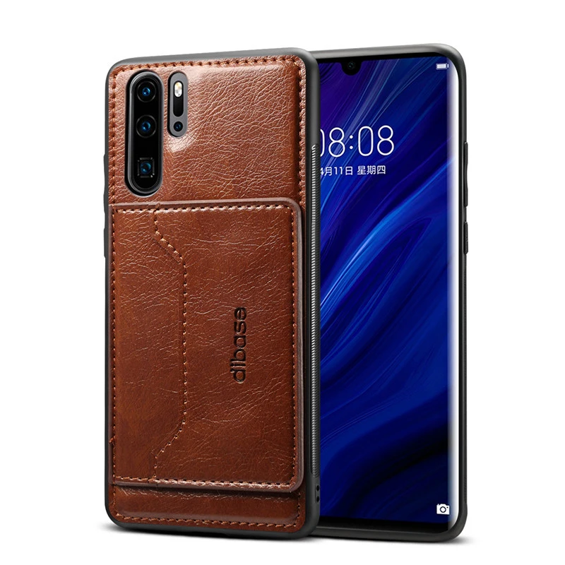 Кожаный чехол Hawei P Smart Plus Y7 для задней панели huawei P20 P30 Mate20 X Pro Lite Honor 10 20 V20 10i 10lite Nova 3 3i 4