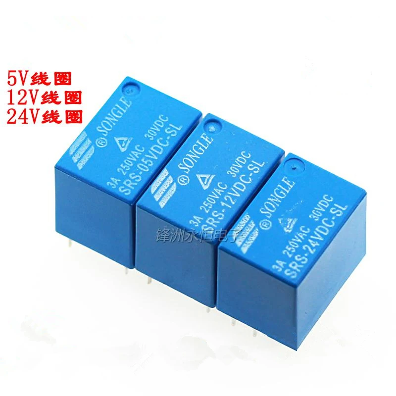 

SRS-05VDC-SL SRS-12VDC-SL SRS-24VDC-SL A set of conversion 6 feet relay 4100F