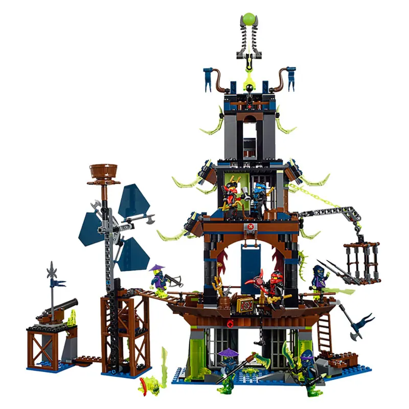 Ninjagoing-Master-Luo-s-Dark-Dragon-King-10401-Building-Blocks-Toys-for-Children-Compatible-Legoing-Ninjagoings (2) - 