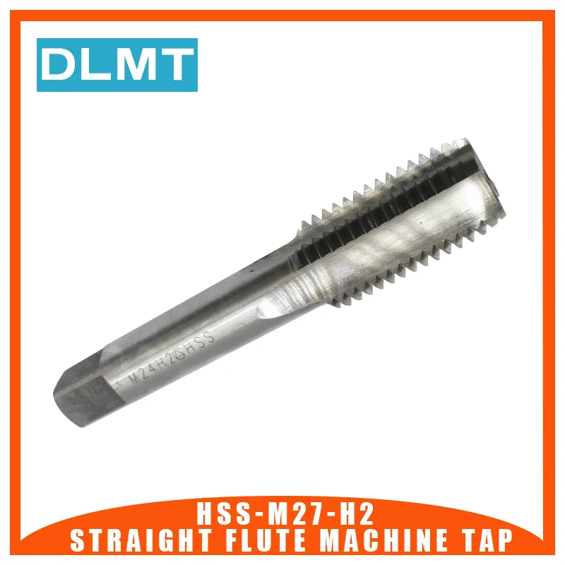 

1pc HSS M27 Straight Flute Machine Tap H2 M27x1 M27X1.5 M27X2 M27X3 Tap Bit High Speed Steel Threading Drill Bit Cutter Tool