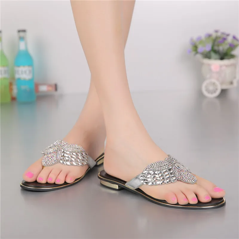 2022 New Women s  Shoes  Summer Flip Flops  Slippers  Elegant 