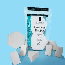 12 шт./пакет Одежда высшего качества Красота косметика для губ косметические спонжи основа под макияж губки пудра Puff большой при намокании