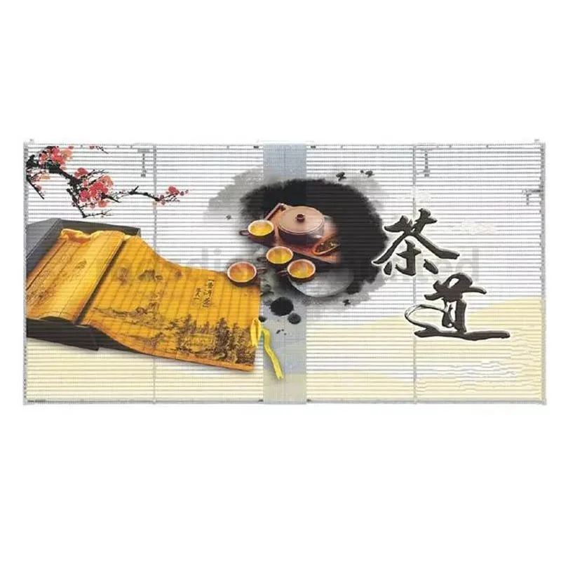 

P3.91-7.81 fullcolor indoor transparent led screen display window led display