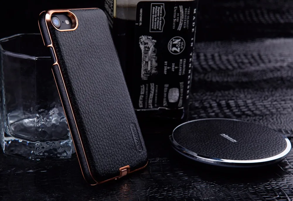 Чехол для iPhone дюймов Nillkin беспроводной приемник 4,7 7 Чехол Qi Беспроводное зарядное устройство приемник крышка мощность зарядки передатчик