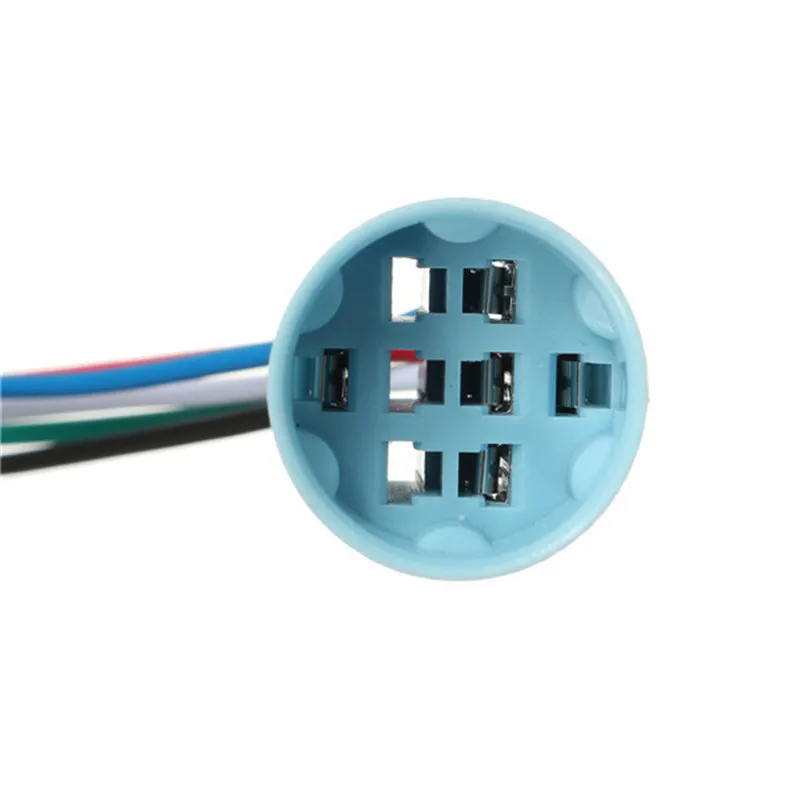 1Pc Socket Plug For 16mm/19mm 5 Pin Metal LED Push Buttons Switch Wire Socket Connector