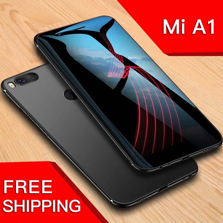 

KOLPLER case for xiaomi Mi A1 case Soft TPU Ultra matte Thin light Shockproof bumper Cover on Mi A1 Case for xiaomi MiA1 Case