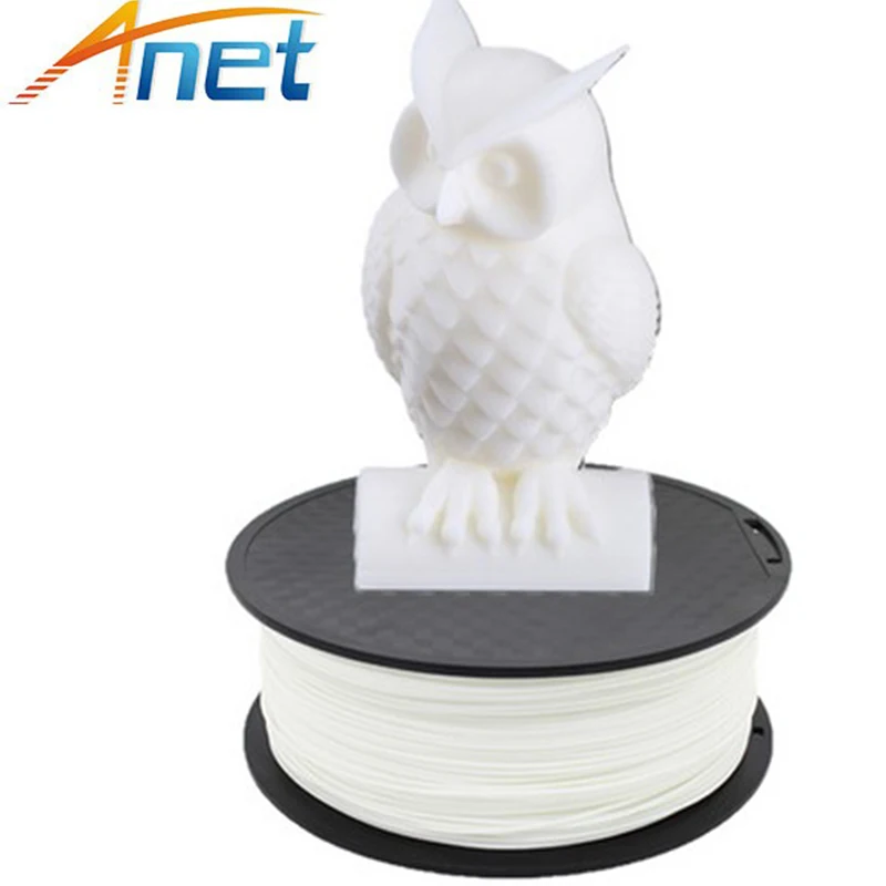 

5roll/lot 1kg/roll Anet 1.75mm PLA Filament 3D Printer Filament Plastic Rubber Consumables Material 3 Colors Option