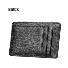 High quality PU Leather Credit Card Holder RFID BLOCKING Men women wallet+RFID protectionCard Case Card & ID Holders
