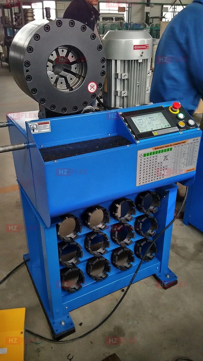 Approved-Ce-Hydraulic-Hose-Crimping-Machine-hz-91h-Crimping-2inch-Hydraulic-Hose-From-China-Manufacturer 11