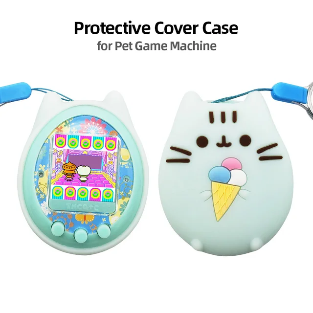 Protective Cover Shell Pet Game Machine Silicone Case for Cartoon Electronic Pet Game Machine 1