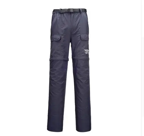 

Brand Mens Pants quick dry detachable Outdoor Sports Military Tactical Trousers Hiking trekking fishing Climbing women overalls