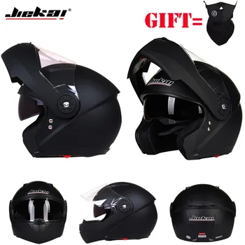 

Jiekai 115 motorcycle helmet capacestes dual-lens modular racing helmet flip MOTO Casco DOT certification