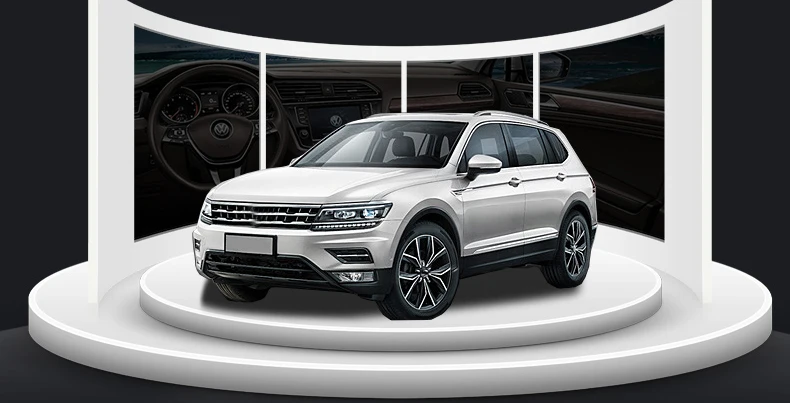 Lsrtw2017 боковой Стикер из алюминиевого сплава для volkswagen tiguan с логотипом R