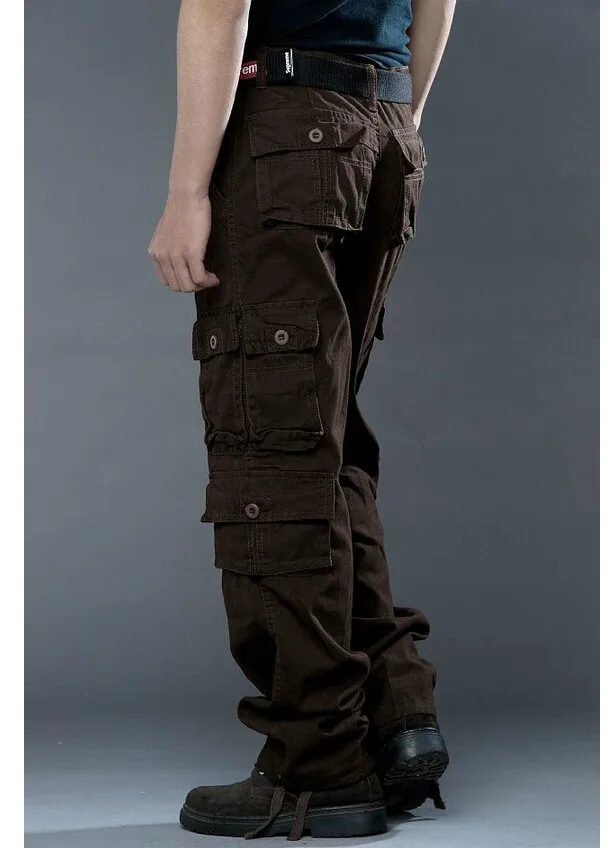 Камуфляж Новый 2019 maikul789 для мужчин хлопок повседневное Военный стиль армия штаны карго Combat tactical Брюки для девочек городской моды мотобрюки