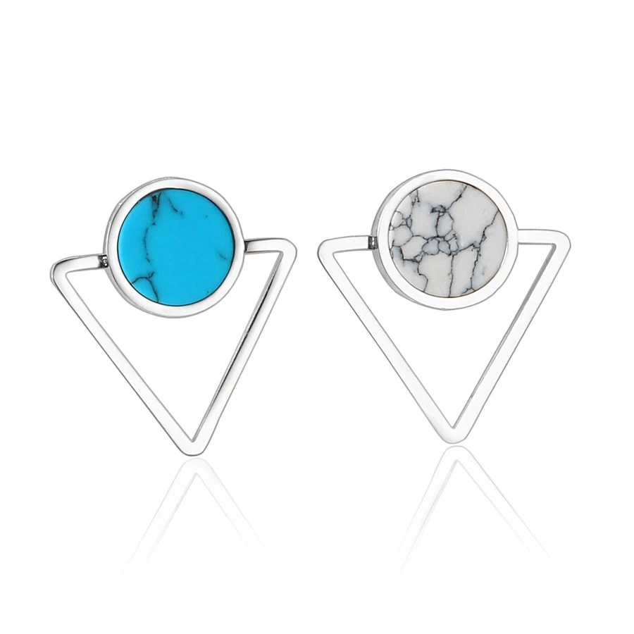 

2018 New Women Earrings Stainless Steel Earrings,43MM High Quality Gold Color Earrings For Gift