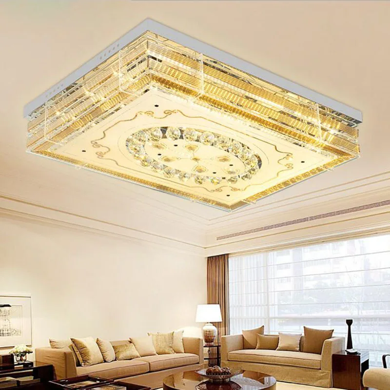 

Simple Living Room Ceiling Light Home Low Voltage Crystal Light Modern Fashion Crystal Ceiling Light LED Living Room Ceiling led