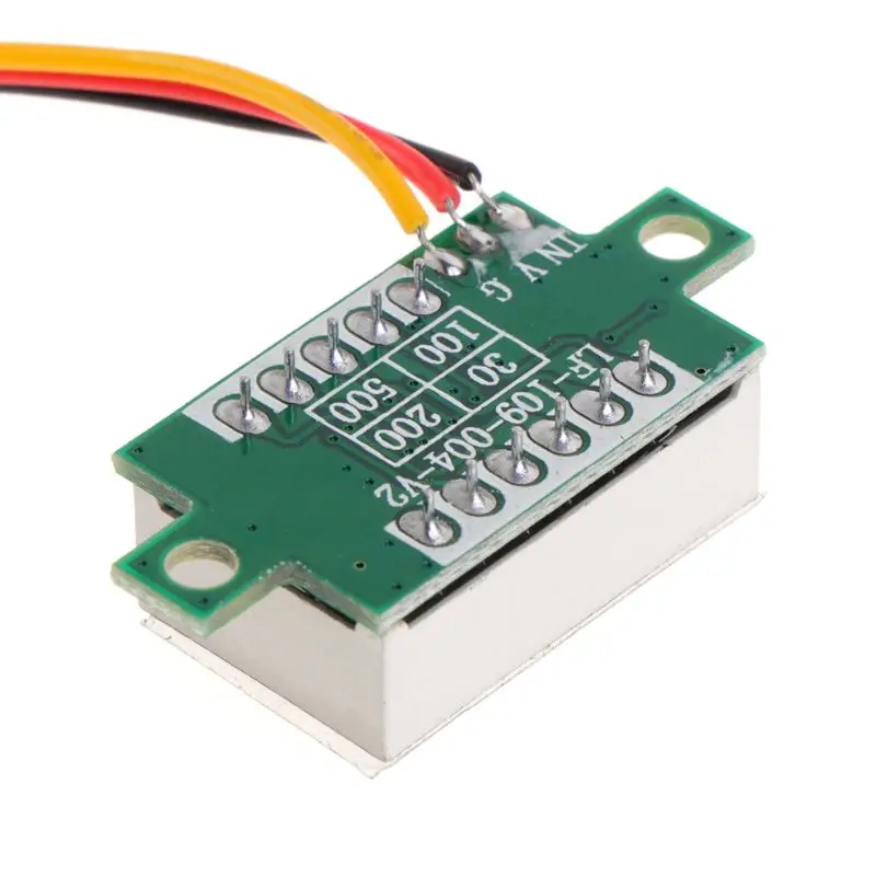 0 36 &quotDC 100V 3 Бит провода цифровой вольтметр светодиодный дисплей Панель