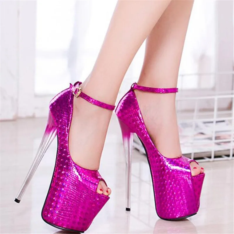 3 plus Avec 2 1 Cm Bouche Discothèque Grande Taille Mariage Femmes Simples Chaussures Profonde 20 Fine haute Peu De Super 5qpHT