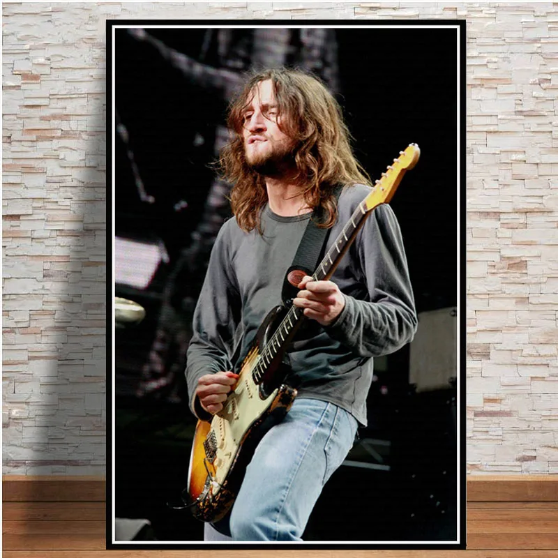 

Posters and Prints John Frusciante Rock Music Star Guitarist Poster Wall Art Picture Canvas Painting for Room Home Decor
