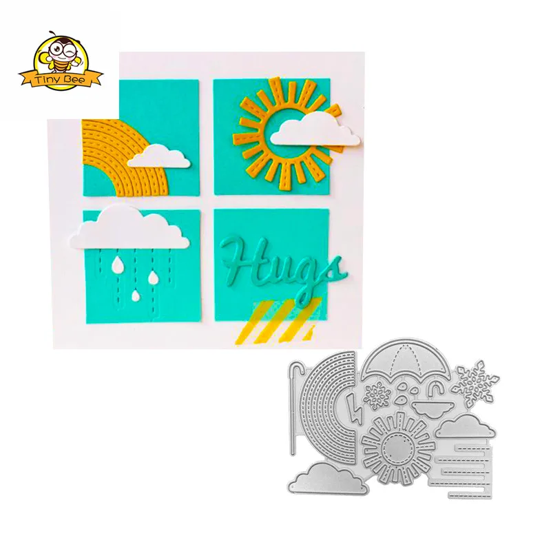 

Cloud Rainbow Metal Cutting Dies Animal Dies Scrapbooking Album Card Making Paper Die Cut Craft Dies New Fustelle Handmade Die