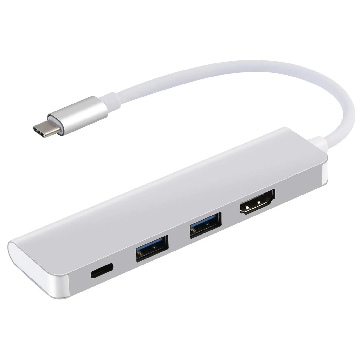 White USB C к HDMI адаптер для samsung станция dex Настольный опыт для Galaxy Note8/S8/S8+/S9/S9+, nintendo Switch, MacBook Pro 2 - Цвет: White