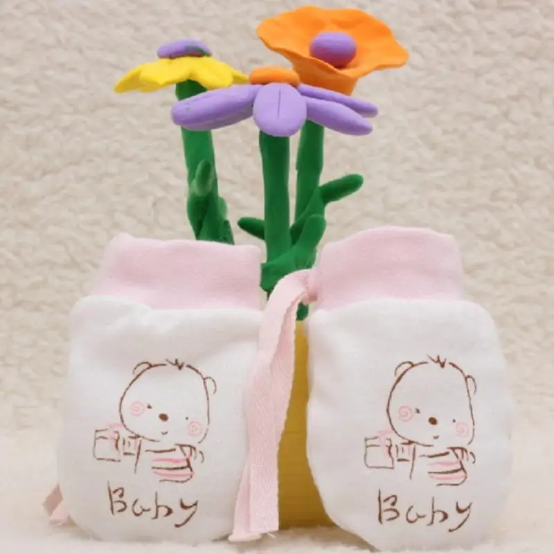 Младенческие Регулируемые Варежки Для Новорожденных Перчатки|mittens for newborn