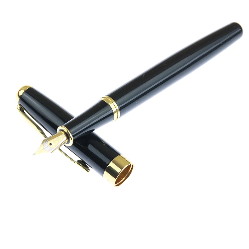 

1pc New Paul Mb Black Pen Barrel Silver Clip Pen Writing Pen Office Stationery