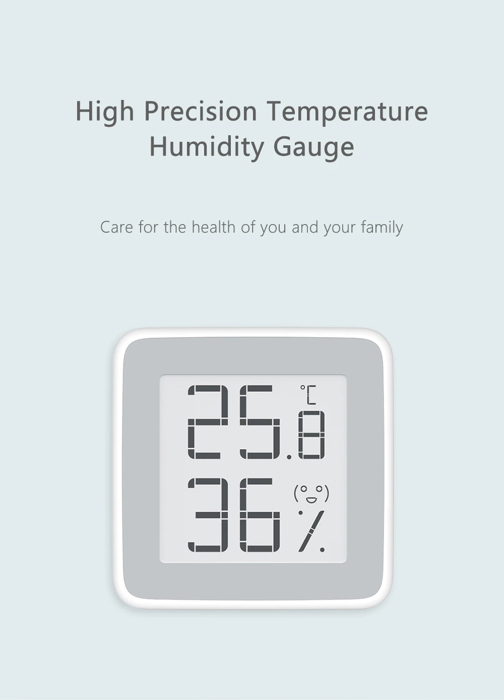 Цифровой ЖК-дисплей бытовой термометр высокоточный датчик влажности температуры погода Беспроводная станция будильник