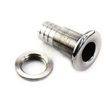 

Boat Thru Hull Fitting Hose Barb Drain Marine Yacht 316 Stainless Steel 1/2 inch