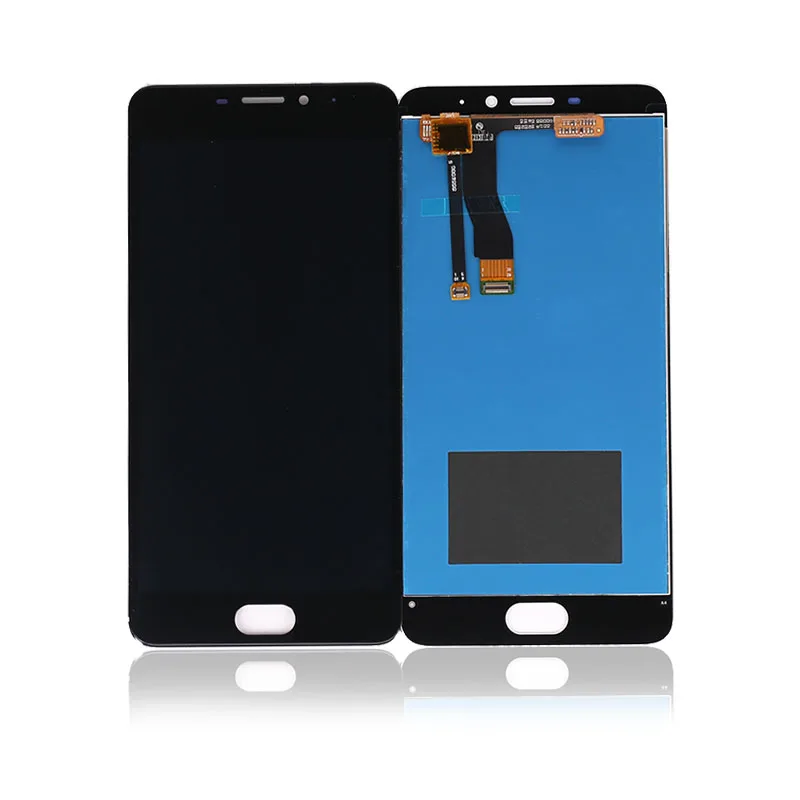 2 шт./лот ЖК дисплей для Meizu M5 Note кодирующий преобразователь сенсорного экрана в