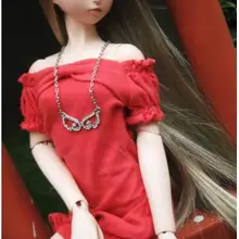 BJD кукла сексуальное платье без бретелек Юбка для BJD 1/4 MSD, 1/3 SD13 SD16 кукольная одежда CWB8