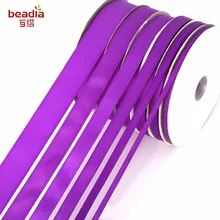 100 ярдов рулонная фиолетовая одноцветная корсажная лента для упаковки подарков, свадебные украшения 7 10 15 20 25 38 мм 6 размеров на выбор