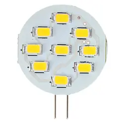 10X) G4 9 SMD 5630 теплый белый автомобилей Кабинет морской Лодка свет лампы Цвет: теплый белый SMD: 9 SMD 3 Вт