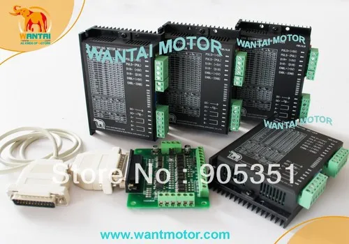 Акция Wantai! Доставка из США Высокое качество 4 оси Nema 34 шаг двигателя 1090OZ In 5.6A 99 мм CNC