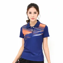 Рубашка для бадминтона с бесплатной печатью для мужчин/женщин, Спортивная футболка для бадминтона, футболки для настольного тенниса, одежда для тенниса, сухая крутая рубашка 3870B