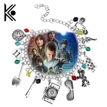 Странная серия браслет вещи Шарм модные браслеты из кристаллов бисера фантастический триллер панк стиль браслет