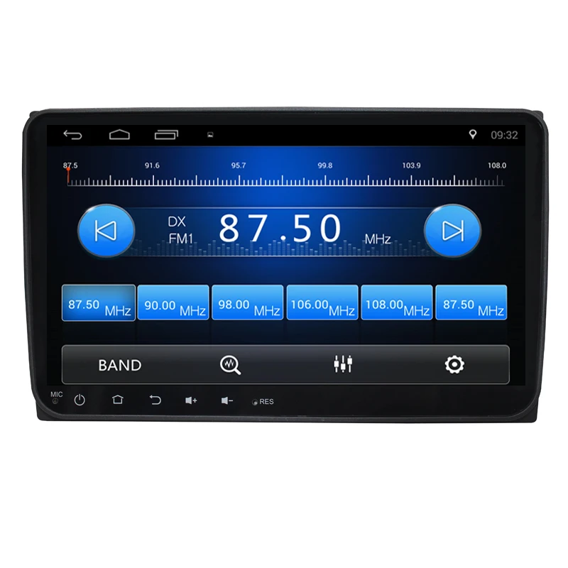 Clearance 9" Quad core Car radio for VW Bora Sagitar Magotan Touran Golf 2006-2010 android 8.1 car DVD player with WiFi BT Steering wheel 3