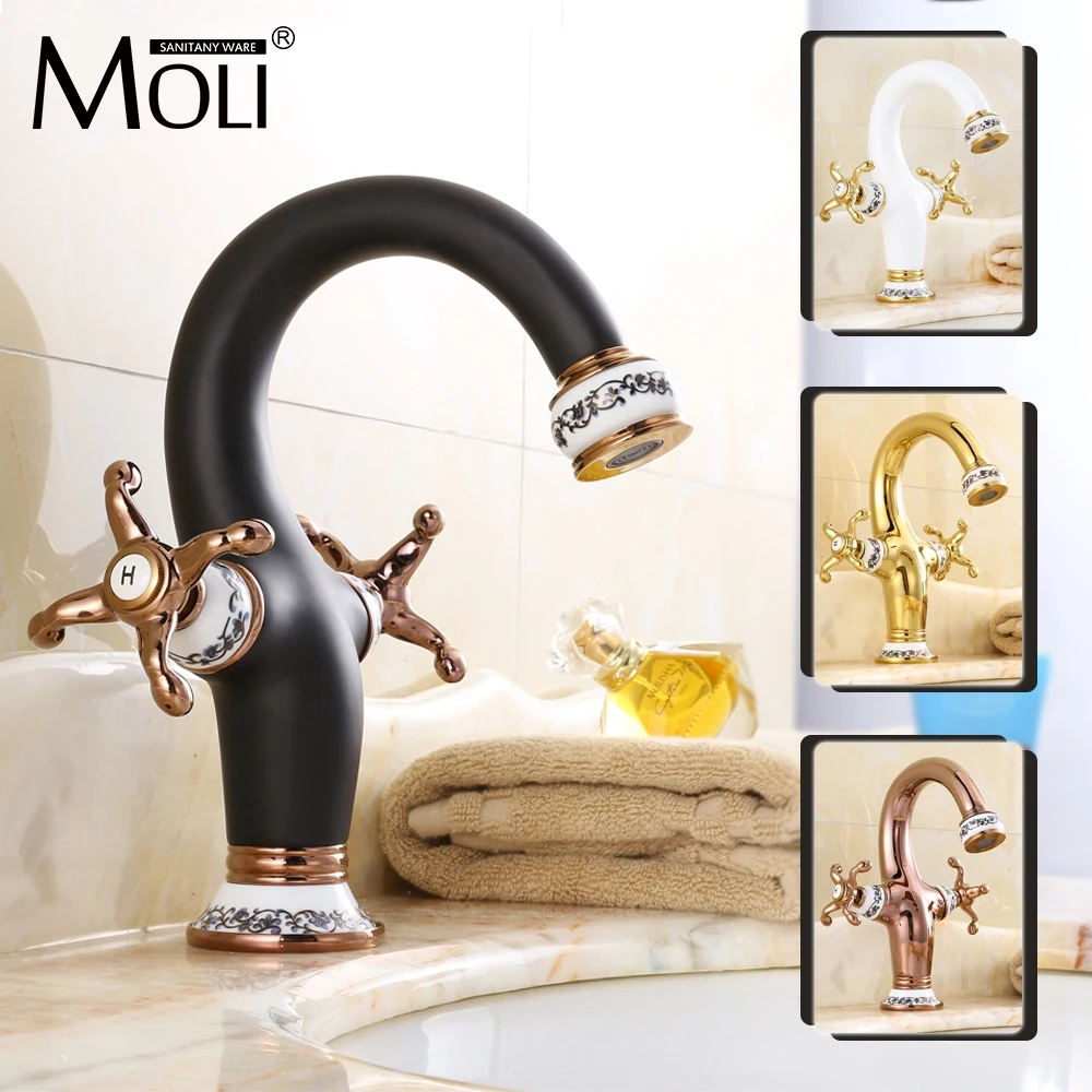 Buy Luxury chinese style bathroom sink faucet soild