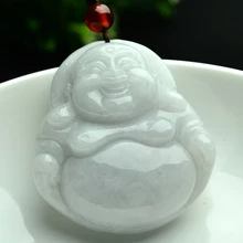 Жадеит нефрит кулоны с резиновыми полосками продается ювелирных подлинного общественного натурального нефрита пузатую Майтрея фою Нефритового Будды подвески, ожерелья