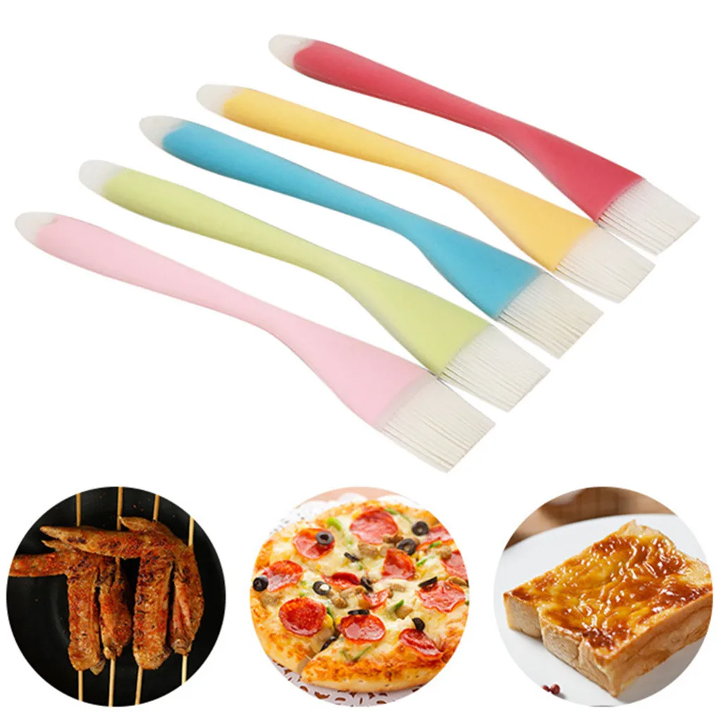 Silicone Brush Baking BBQ Oil Brushes Bread Chef Pastry Oil Butter