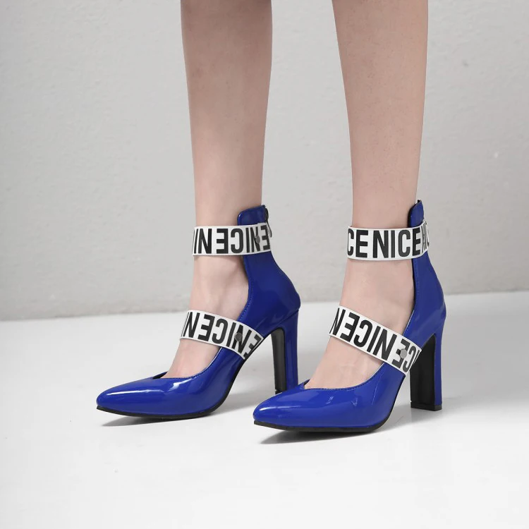 

Big Size 11 12 ladies high heels women shoes woman pumps Shallow back zipper high heel single shoe