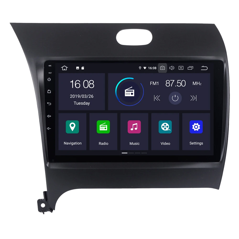 Excellent RoverOne For Kia Cerato K3 Forte 2013+ Android 9.0 Autoradio Car Multimedia Player Radio GPS Navigation Head Unit NO DVD 0