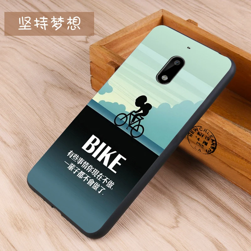 Nokia 6 Case Original Cover for Nokia 6 Case bag Cover Skin Wolf Fish Skull Nokia6 Fundas 100% BiNFUL 27