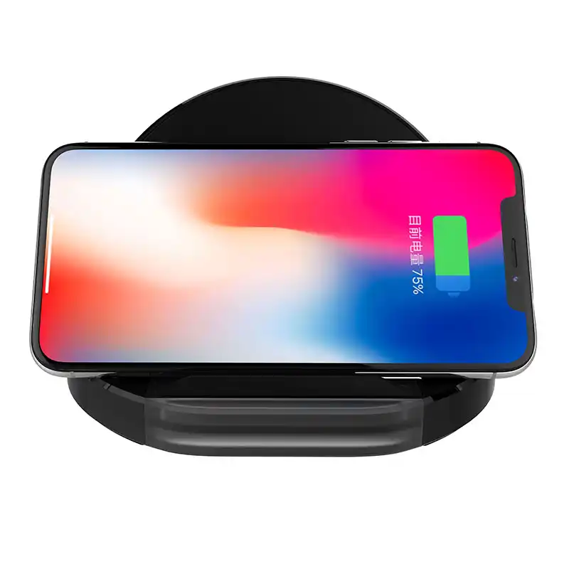 Быстрое беспроводное зарядное устройство YWEWBJH для Galaxy S6 S7 S9 Qi с подставкой iPhone 8 Plus